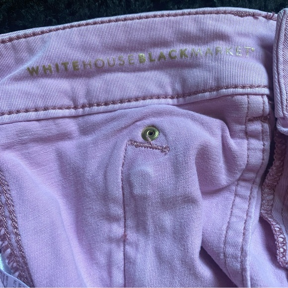 White House Black Market the Short Mid-Rise Pret-A-Play Pink Short - Picture 12 of 12
